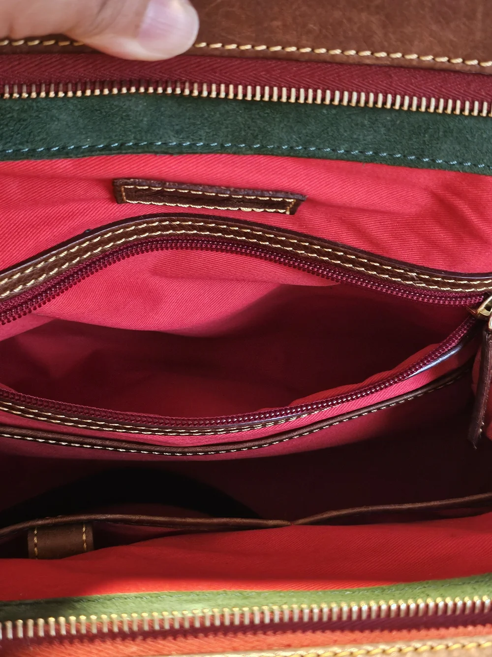 Dooney & Bourke Leather Satchel